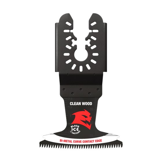 2-1/2" Demo Demon™ Universal Fit Bi-Metal Oscillating Blade for Clean Wood