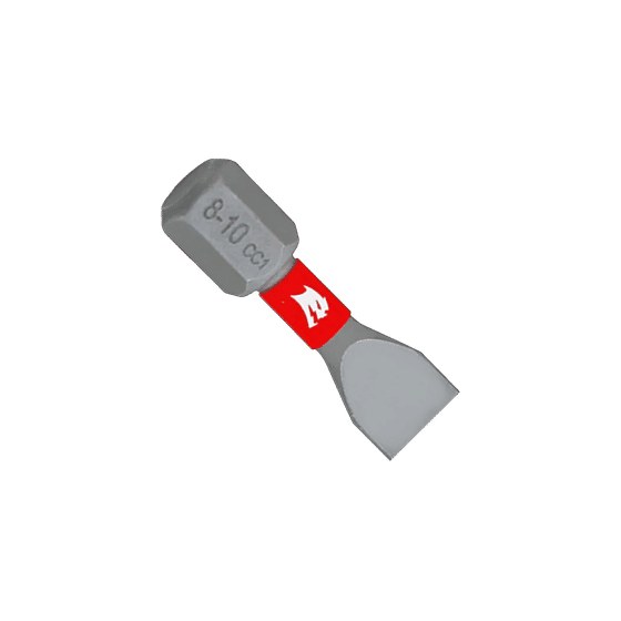 1" SL8-10 Slotted Drive Bits (2-pk)