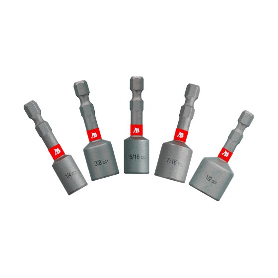 1-7/8" Magnetic Nut Driver Assorted Pack (5-pc)