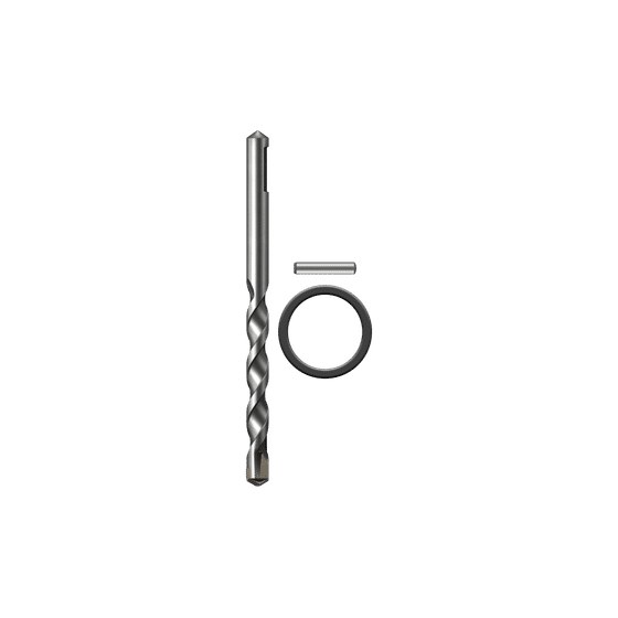 13/32''x 5-3/8'' SDS-Max Core Cutter Pilot Bit, Rubber Ring and Pin