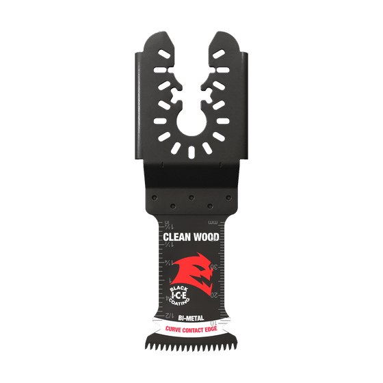 1-1/4" Demo Demon™ Universal Fit Bi-Metal Oscillating Blade for Clean Wood
