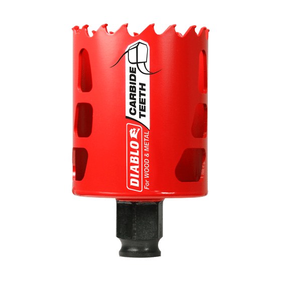 2-1/8" Carbide Teeth Hole Saw for Wood and Metal