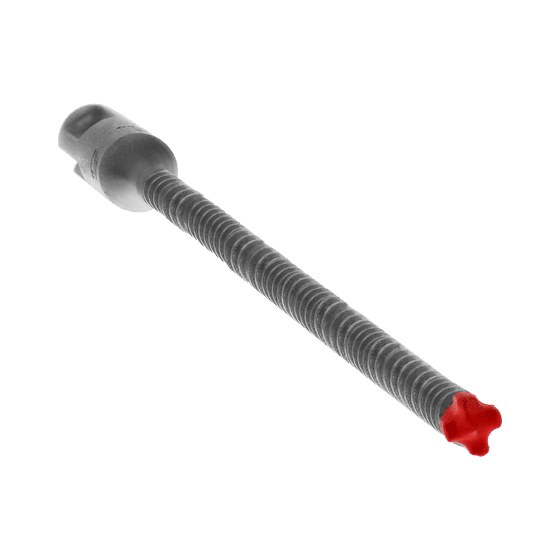 1/4" x 10" x 12" Rebar Demon™ SDS-Plus 4-Cutter Full Carbide Head Hammer Drill Bit