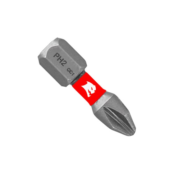 1" #2 Phillips Drive Bits (2-pk)