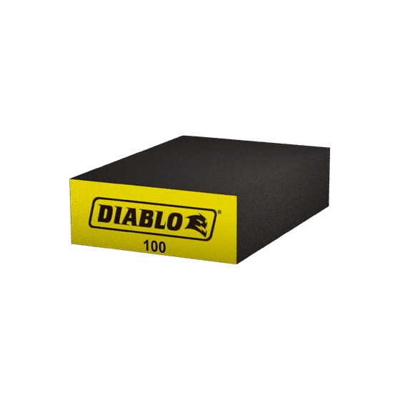 4-1/2" x 2-3/4" x 1" 100-Grit Flat Edge Sanding Sponges